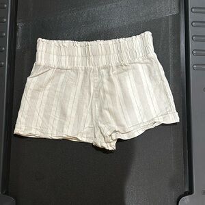 Linen shorts
